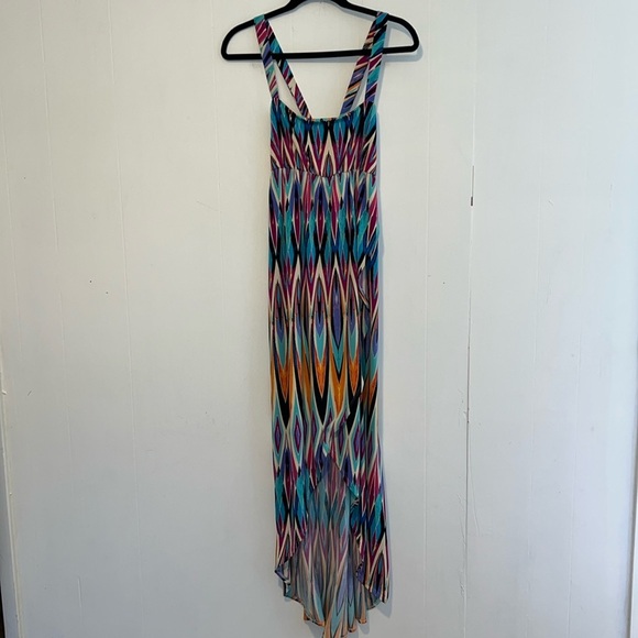 Nicole by Nicole Miller Asymmetrical Maxi Dress H12 - Picture 1 of 4